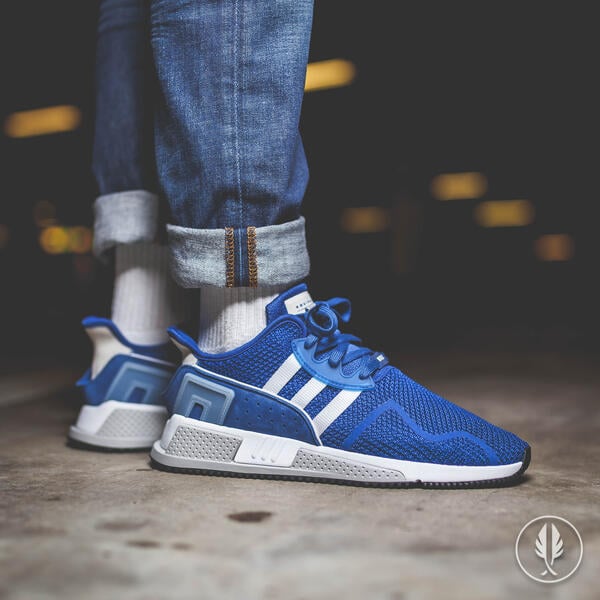 Adidas shops eqt con strisce blu